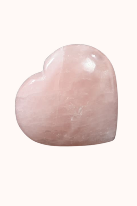 Rose Quartz Heart