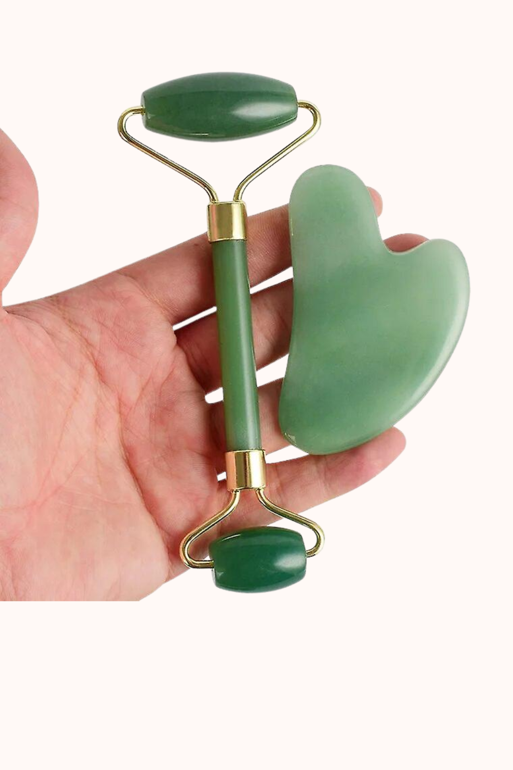 Jade Roller & Gua Sha – Facial Massage